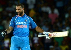 Shikhar Dhawan India National Cricket Team Roster