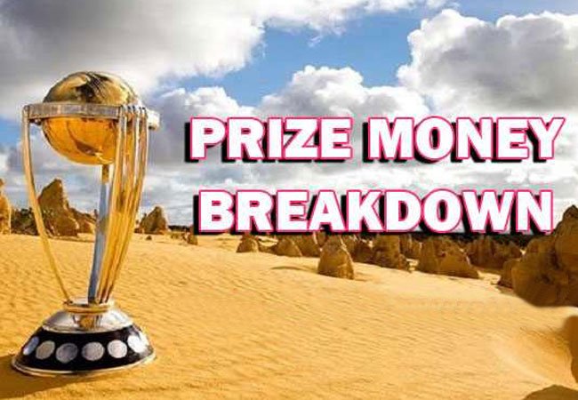 ICC Cricket World Cup 2019 prize money.