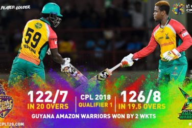 Green, Hetmyer carry Amazon Warriors to CPL final