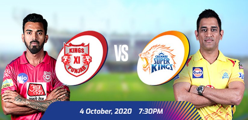 IPL 2020 KXIP vs CSK Prediction