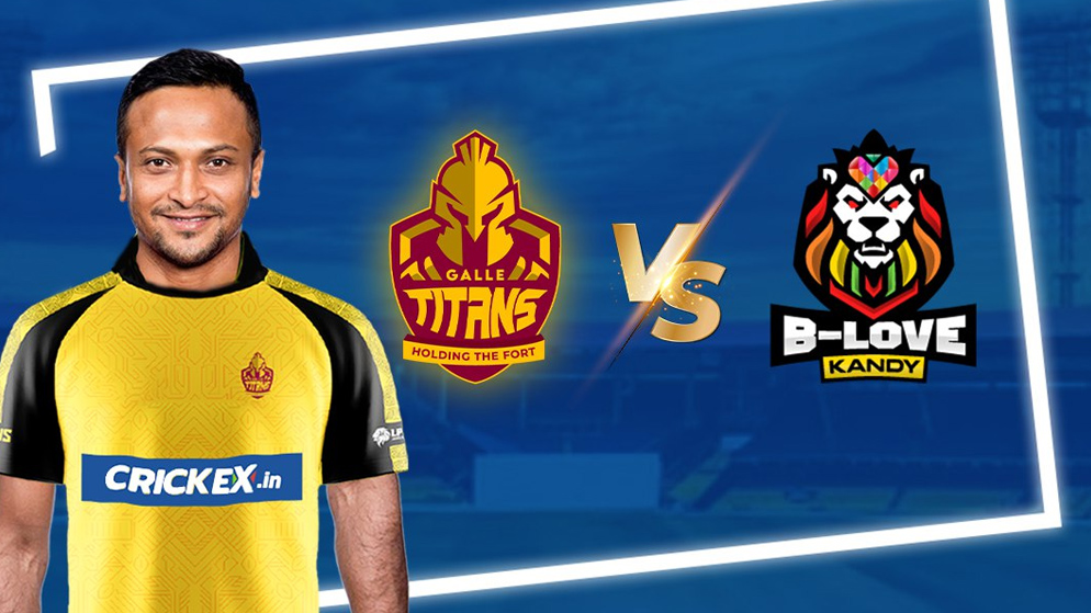 Galle Titans vs B-Love Kandy