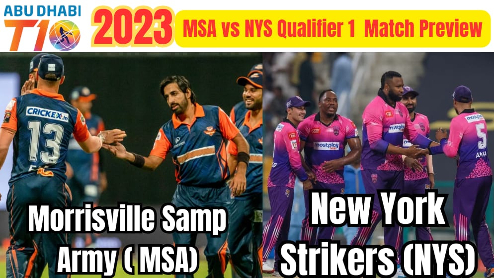 MSA vs NYS Qualifier 1 match preview