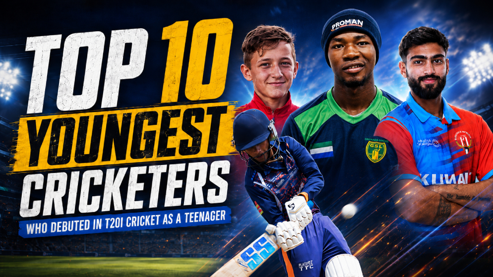 Top 10 Youngest Cricketers