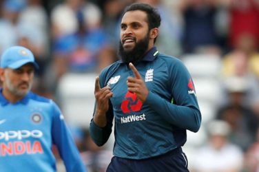 Leg-spinner Adil Rashid