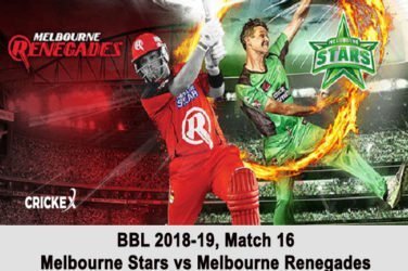 Melbourne Stars vs Melbourne Renegades
