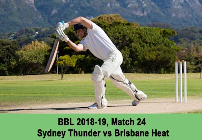 Sydney Thunder vs Brisbane Heat