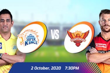 IPL 2020 CSK vs SRH Prediction