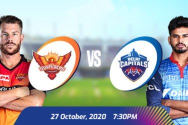 IPL 2020 SRH VS DC Prediction