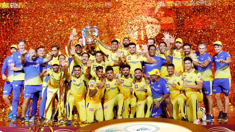 CSK wins their fifth IPL title