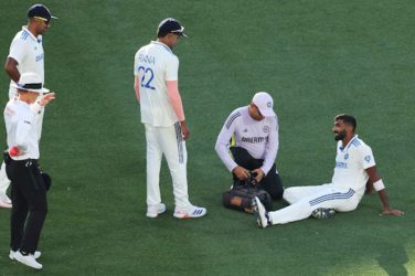 Jasprit Bumrah Injury Scare